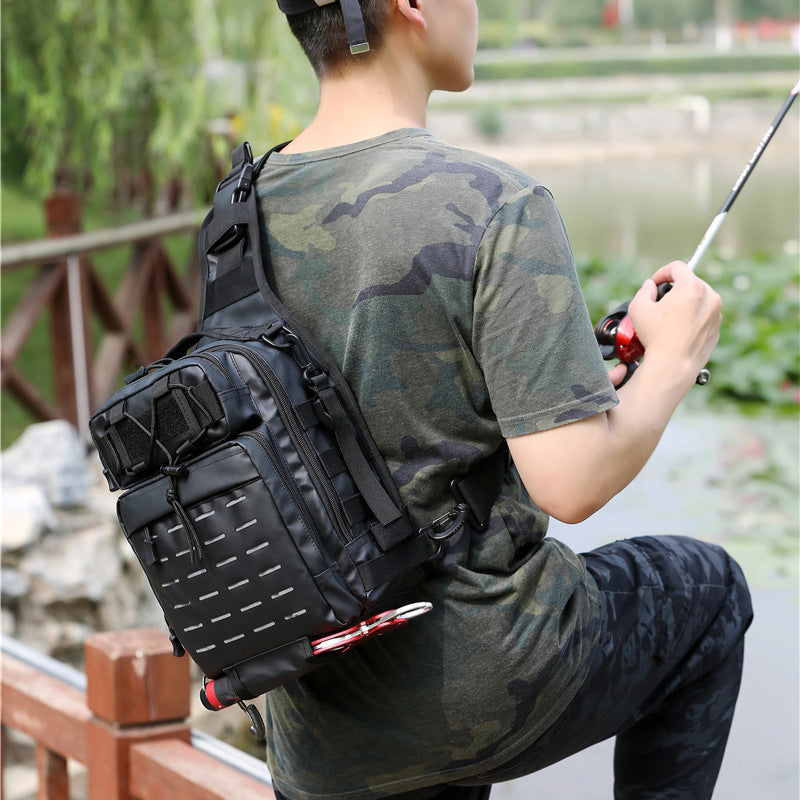 Outdoor Fashion Men's Sports Chest Bag Camouflage