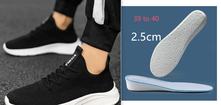 Breathable White Mesh Men's Casual Sneaker