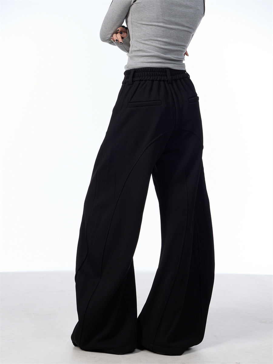 American Retro All-matching Slim Loose Draping Effect Suit Pants