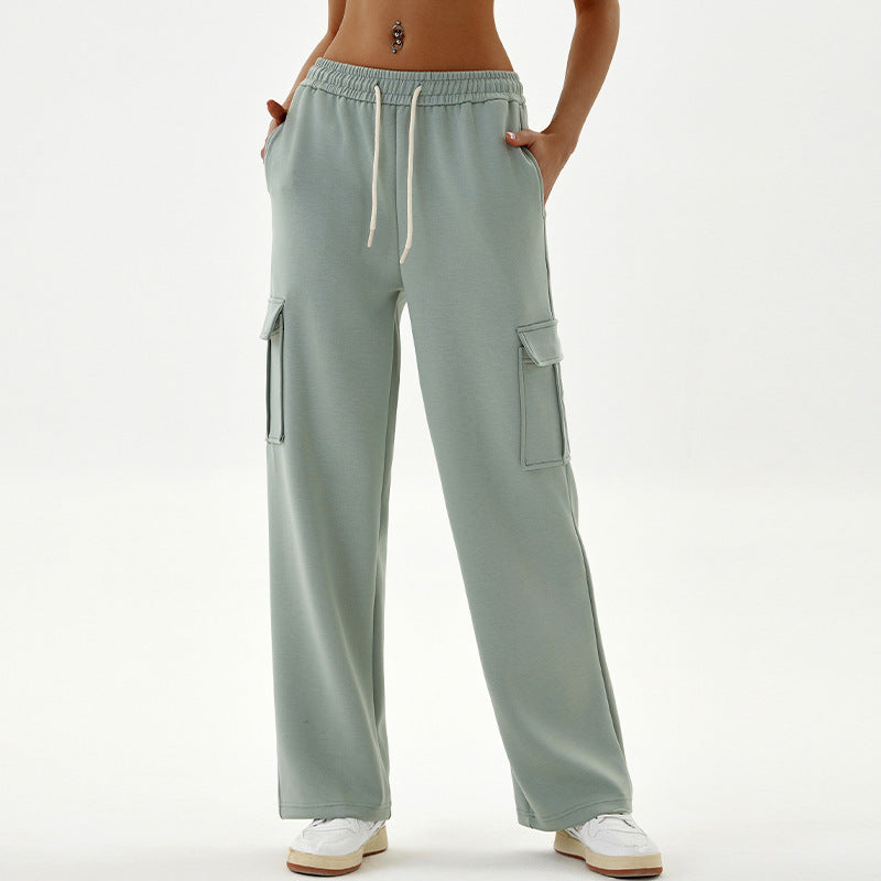 Women's Fashion Tooling Leisure Track Sweatpants