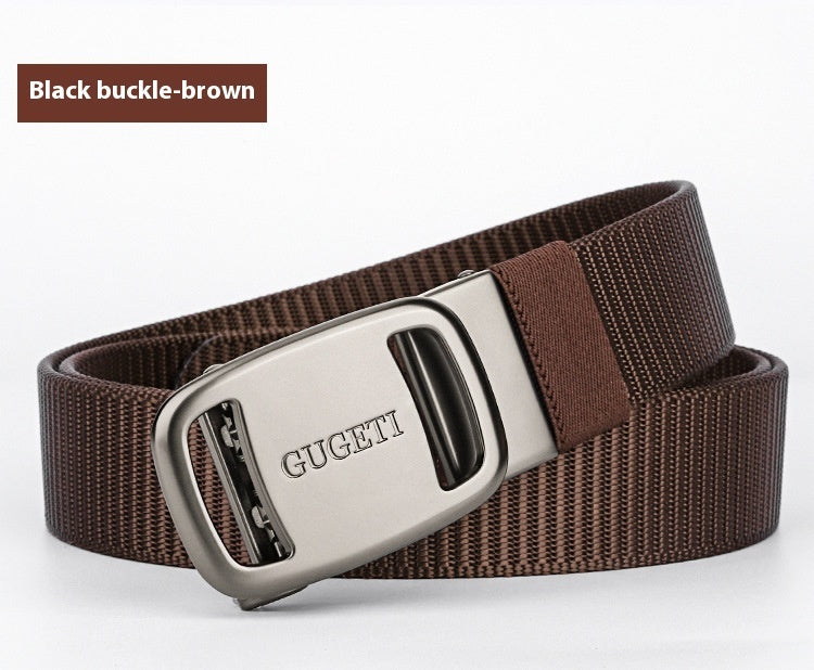 Men's Sports Outdoor Canvas Comfort Click Belt