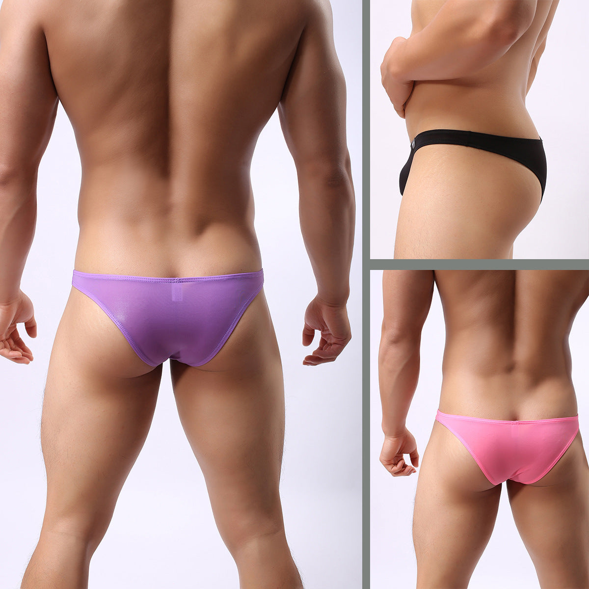 Men's Ice Silk Breathable Briefs