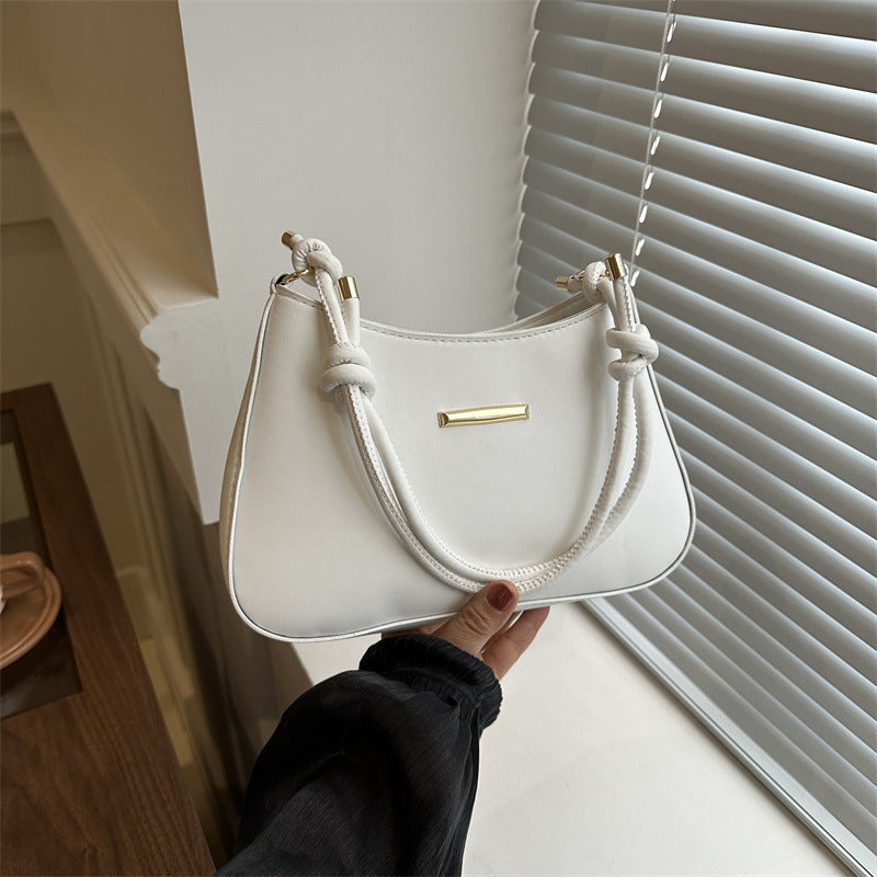 Women's High-end Hand-held Armpit Small Square Bag