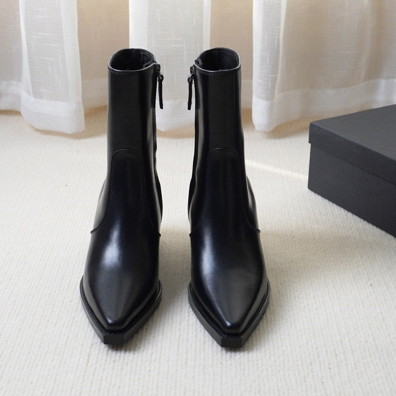 Fashion Individual Casual High Heel Boots Women