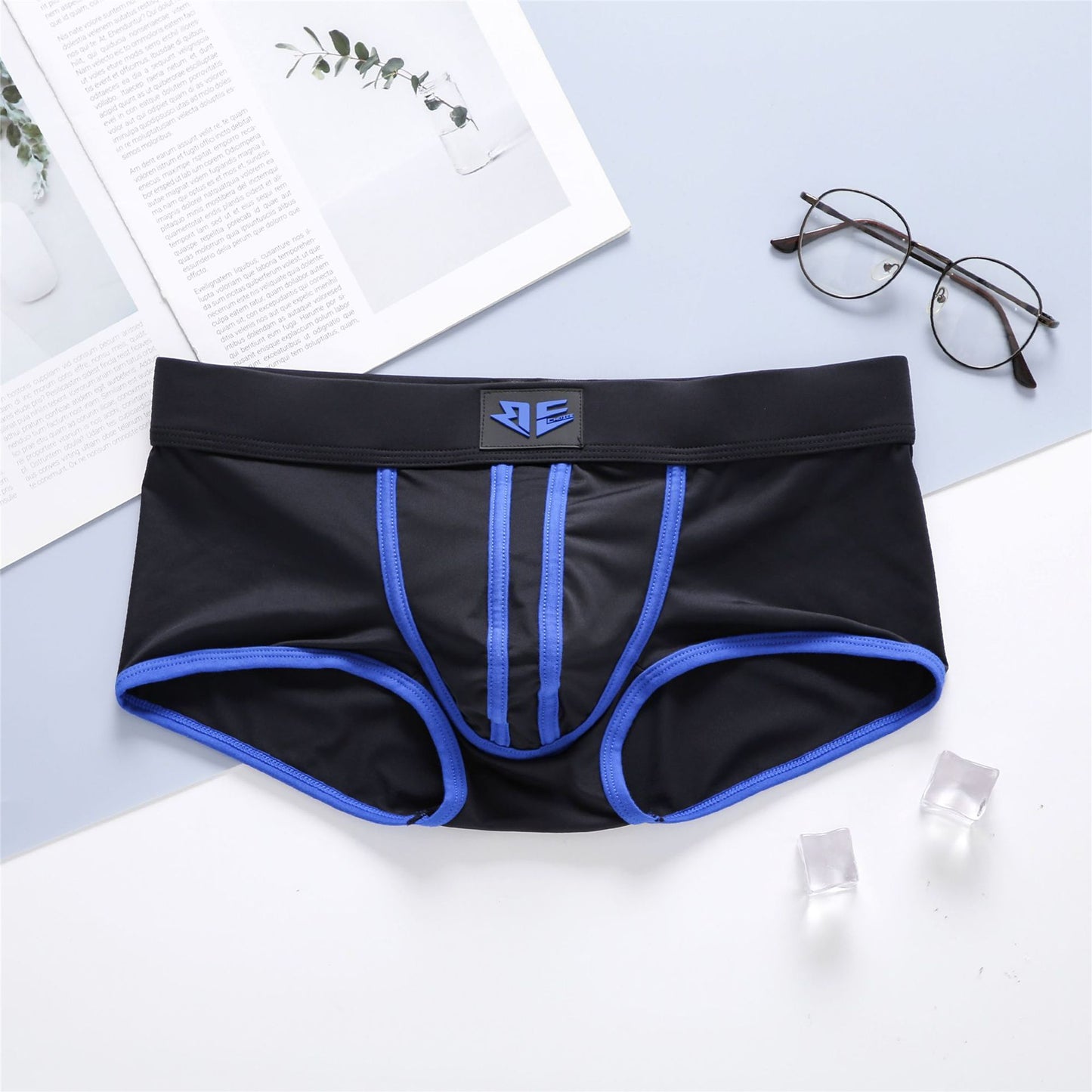 Men's Summer Thin Milk Silk Breathable Low Waist Underwear